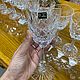 Винтаж: Набор бокалов от Cristal De Sevres Франция. Предметы интерьера винтажные. Винтажный магазинчик.. Ярмарка Мастеров.  Фото №8