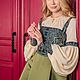 Сарафан в Русском стиле Шафран. Сарафаны. Дизайнерские платья Valensia Atelier. Ярмарка Мастеров.  Фото №4