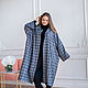 Coat made of Italian wool oversize ' Iceland'. Coats. NATALINI. My Livemaster. Фото №6