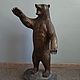 Скульптура: Медведь. Скульптуры. J.LORENZ. Ярмарка Мастеров.  Фото №6