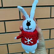 Куклы и игрушки handmade. Livemaster - original item Rabbit symbol of the year 2023, New Year 2023, A gift to a colleague for the new year. Handmade.