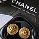 Винтаж: Винтажные клипсы Chanel. Серьги винтажные. This vintage ladies!. Интернет-магазин Ярмарка Мастеров.  Фото №2