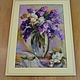 Copy of Floral Painting Wool Watercolor Art Painting with frame. Pictures. Natalia Davydova. Online shopping on My Livemaster.  Фото №2