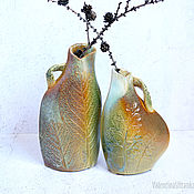 Для дома и интерьера handmade. Livemaster - original item Ceramic vases with handle. Handmade.
