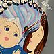 Часы настенные «Умилинка». Часы классические. Домики «Ля Мусь». Ярмарка Мастеров.  Фото №4