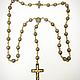 Chain-rosary on the neck for men with a cross, Chokers, Samara,  Фото №1