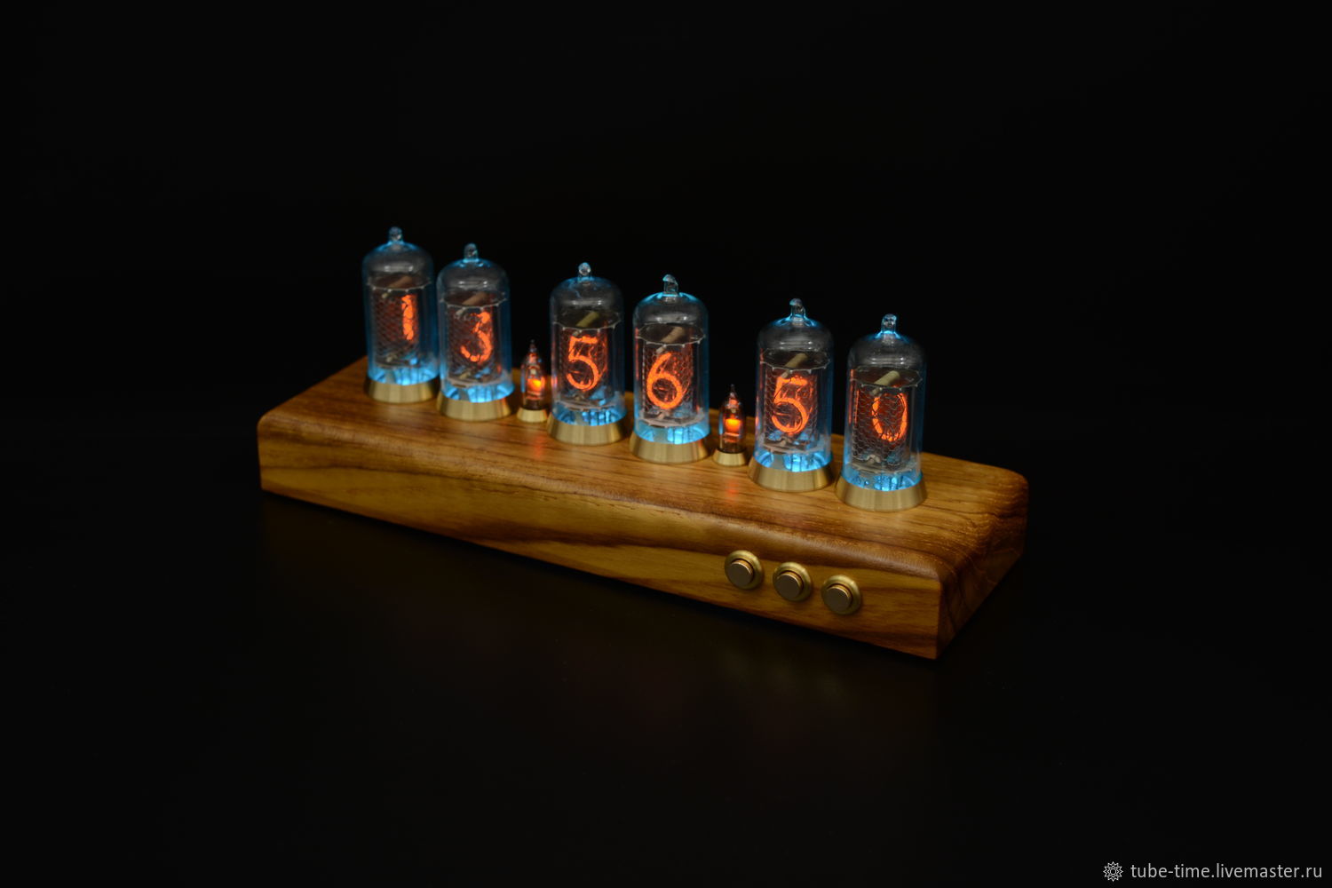 Часы ламповые "Тик LUX" Z5730M (немецкие индикаторы) – заказать на ...