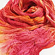 Шелковый шарф "Фламенко", Шарфы, Анапа,  Фото №1