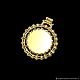 Кулон / Подвеска "Трикветр" из золота 585 с темным родием. Подвеска. BUGAKOV jewelry. Ярмарка Мастеров.  Фото №5