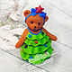 Soap Teddy Bear in a Christmas tree costume gift curly New Year. Soap. Edenicsoap - soap candles sachets. My Livemaster. Фото №4