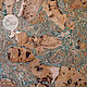 Заказать Подстановочные пробковые салфетки "Marble Green". HolyCowChic. Ярмарка Мастеров. . Подставка под горячее Фото №3
