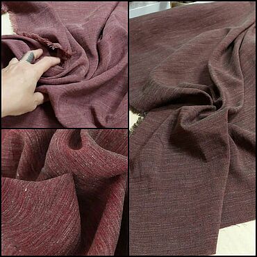 Материалы для творчества ручной работы. Ярмарка Мастеров - ручная работа Лён/шёлк (меланж) Италия 3 цвета. Handmade.