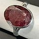 Комплекты 18 и 18.5 р.Рубин "Голубиная кровь" 6Ct. Комплекты украшений. Роберт Серебро 999.. Ярмарка Мастеров.  Фото №5