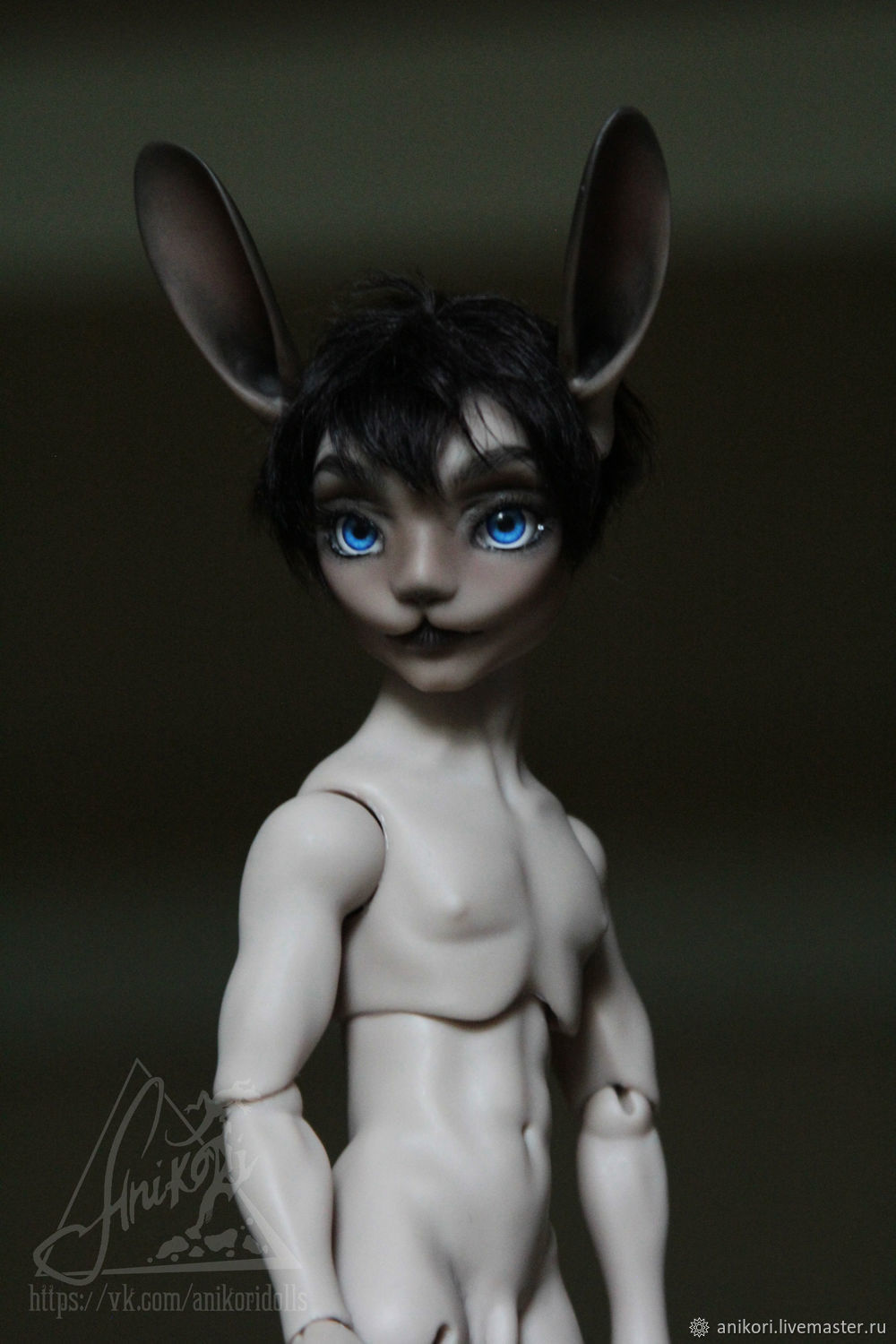 Кукла БЖД(BJD) заяц. Кукла БЖД(BJD) кролик. BJD каракал. БЖД куклы зайчик ООАК ..