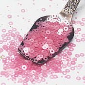 Материалы для творчества handmade. Livemaster - original item Sequins 2 mm Pink 2 g. Handmade.
