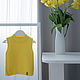 Жилет пушистый (пух норки) детский, р. 98. Жилет. VA kids knitwear. Интернет-магазин Ярмарка Мастеров.  Фото №2