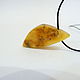 Natural amber pendant 'Druid-2' K-727. Pendant. Amber shop (vazeikin). Online shopping on My Livemaster.  Фото №2