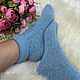 Woolen non-thick socks in shoes and around the house. Socks. Пуховая Мода. My Livemaster. Фото №6