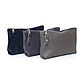 Cosmetic Bag Suede Clutch with Tassel Blue Case Organizer Purse. Wallets. BagsByKaterinaKlestova (kklestova). My Livemaster. Фото №5