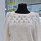 Джемпер Ласка. Джемперы. KnitMaster. Ярмарка Мастеров.  Фото №4
