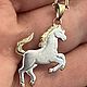 Заказать Винтаж: Старинный кулон «Cheval », Франция. Brocante chez Alla. Ярмарка Мастеров. . Кулоны винтажные Фото №3