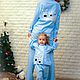 Pajamas for girls Christmas collection'Merry reindeer'. Pajamas and robes. Alexandra Maiskaya. My Livemaster. Фото №4