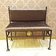 Order Bench with backrest 'Squares'. KovkaHome (Jilia). Livemaster. . Banquettes Фото №3