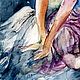 Балет. После премьеры. Акварель. Иллюстрации и рисунки. Александр Щебуняев (hudojnik-1). Интернет-магазин Ярмарка Мастеров.  Фото №2