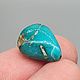 Заказать 6.23 Ct, Old Stock! Казахстанская Бирюза Freakenfru кабошон. Дмитрий Данилов КАБОШОНЫ  Freakenfru. Ярмарка Мастеров. . Кабошоны Фото №3