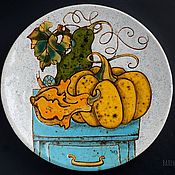 Посуда handmade. Livemaster - original item Decorative collectible plate 