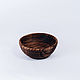 Order Elm wood bowl for food 150 mm. T48. ART OF SIBERIA. Livemaster. . Plates Фото №3