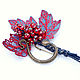 Brooch-pin: Red currant. Brooches. mix-swet. Online shopping on My Livemaster.  Фото №2