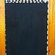 Chalk Board - hanger - key holder. Hanger. Klukva ( decoupage). My Livemaster. Фото №4