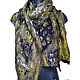 Scarf-mesh felted 'Scythian Gold' SOLD, Scarves, Moscow,  Фото №1