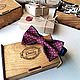 Бабочка галстук бордо. Бабочки. Bowtie-dandy. Ярмарка Мастеров.  Фото №8