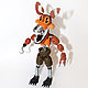 Игрушка из полимерной глины персонаж компьютерной игры Foxy, Мягкие игрушки, Москва,  Фото №1