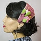 Hat overlay 'Pink roses'. Hats1. Novozhilova Hats. My Livemaster. Фото №4