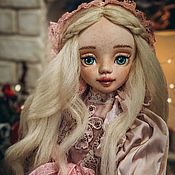 Куклы и игрушки handmade. Livemaster - original item Boudoir textile doll. Handmade.