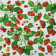 9pcs napkin decoupage garden strawberry print, Napkins for decoupage, Moscow,  Фото №1