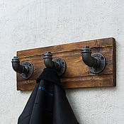 Для дома и интерьера handmade. Livemaster - original item Wall hanger made of barn boards 