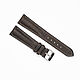 Watch strap made of Italian leather. Grey, Watch Straps, Moscow,  Фото №1