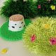 Forest glade Fly Agaric Flowers Knitted decorations for the puppet theater. Puppet show. sunnytoys-gifts. My Livemaster. Фото №6
