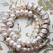 Украшения handmade. Livemaster - original item Necklace of Baroque pearls. Handmade.