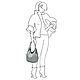 Заказать Сумка мешок: Кожаный мешочек светло-серый. Кожаные сумки ALSWA. Ярмарка Мастеров. . Сумка-мешок Фото №3