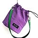 Сумка мешок Purple. Сумка через плечо. 21:21 bags. Ярмарка Мастеров.  Фото №4