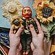 Заказать Ван Гог кукла с подсолнухом. полуночная керамика(anoshina art) (arttoys) (arttoys). Ярмарка Мастеров. . Интерьерная кукла Фото №3