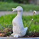 Concrete Duck figurine for garden decor in the style of Provence Shabby. Garden figures. Decor concrete Azov Garden. Online shopping on My Livemaster.  Фото №2