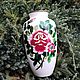 Винтаж: ВАЗА интерьерная  КЛУАЗОНЕ  CLOISONNE  Ручная работа Япония, Вазы винтажные, Москва,  Фото №1
