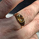 Men's Ring with Yellow Raw Sapphire 3.89 ct in 585 Gold. Rings. Vedicheskie koltsa dragotsennye kamni (bauroom). My Livemaster. Фото №4