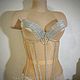 Заказать Вечерний корсет со стразами. Shi Corset (Анна). Ярмарка Мастеров. . Корсеты Фото №3